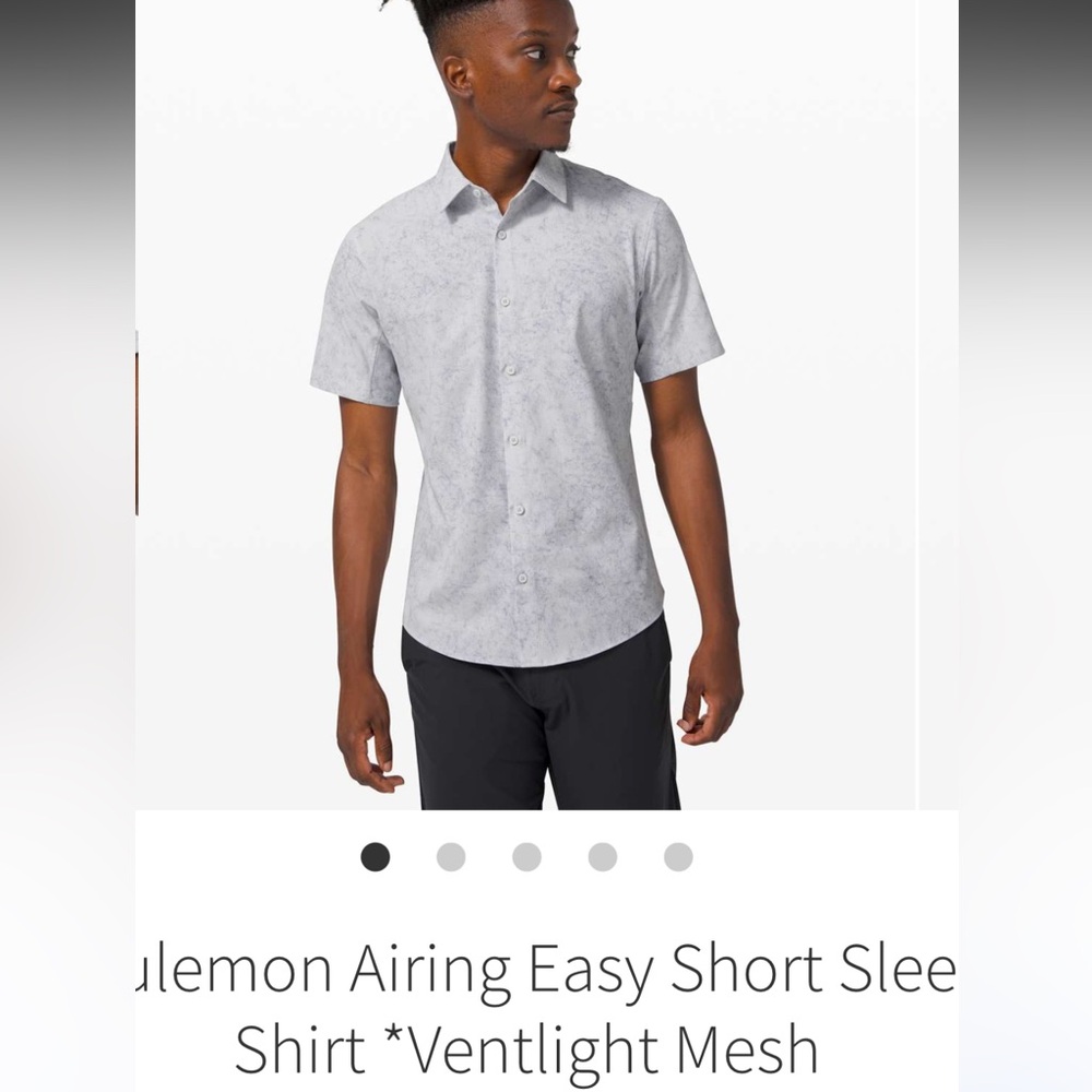 Lululemon Airing Easy Short Sleeve Shirt, XXL